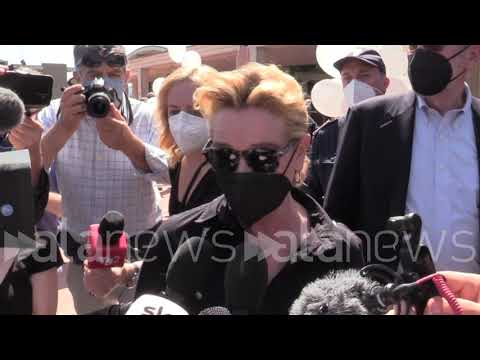 Luana's Funeral, Guerritore: "She Dreamed of Being an Actress, Then She Thought of the Baby"