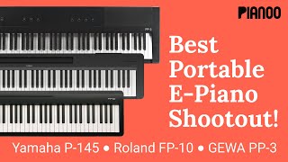 Video thumbnail for Portable Pianos im Vergleich: Roland FP-10 vs. Yamaha P-145 vs. Gewa PP 3 by PIANOO - Ratgeber für Digitalpiano und Klavier
