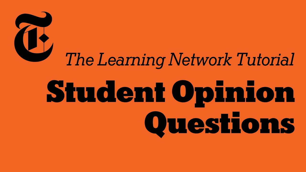 Student Opinion Prompt Tutorial