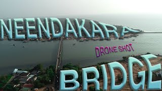 Neendakara Bridge Drone Shot | Aerial View on DJI Phantom 4 Pro | Neendakara | Aerial View???? |