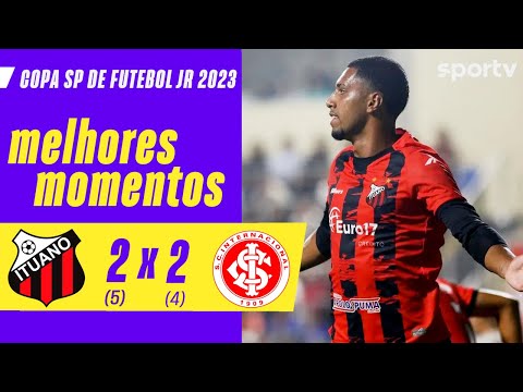 Gols e lances de Ituano x Internacional