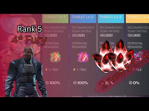 Finally Rank 5 Nick Fury! Two new 5 STAR Champions. | Marvel Contest of Champions.