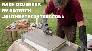 DIY Concrete Casting Rain Splash Block | Quikrete