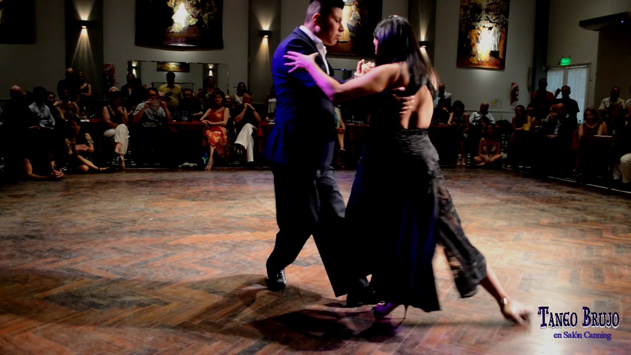 Maria Ines Bogado & Jorge López en Tango Brujo - Salón Canning 1/4