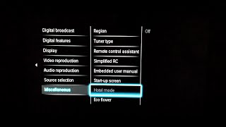 How to Access Hotel mode on Philips TV