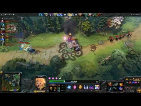06 Crazy Game Miracle  Carry Invoker with Mjolnir One Man Army MMR Dota 2