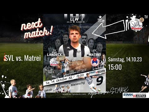 LLW: Spiel zwischen dem SV Landeck und dem SV Matrei am 14.10.2023