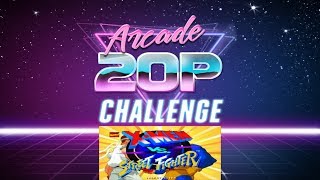 Arcade 20p Challenge - X-Men vs Street Fighter