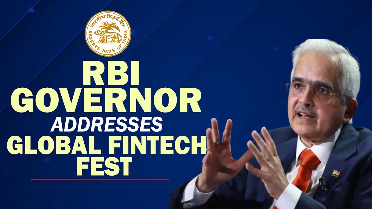 LIVE :  RBI Governor Shaktikanta Das addresses Global Fintech Fest 2024 | RBI | Global Fintech Fest