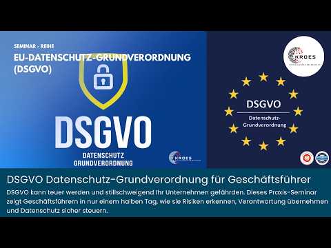 DSGVO für Geschäftsführer – Haftung, Verantwortung & Umsetzung im Unternehmen