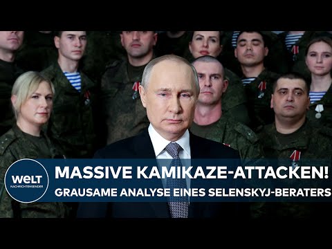 PUTINS KRIEG: Massive Kamikaze-Attacken! "Russland hat keine militärischen Ziele mehr"