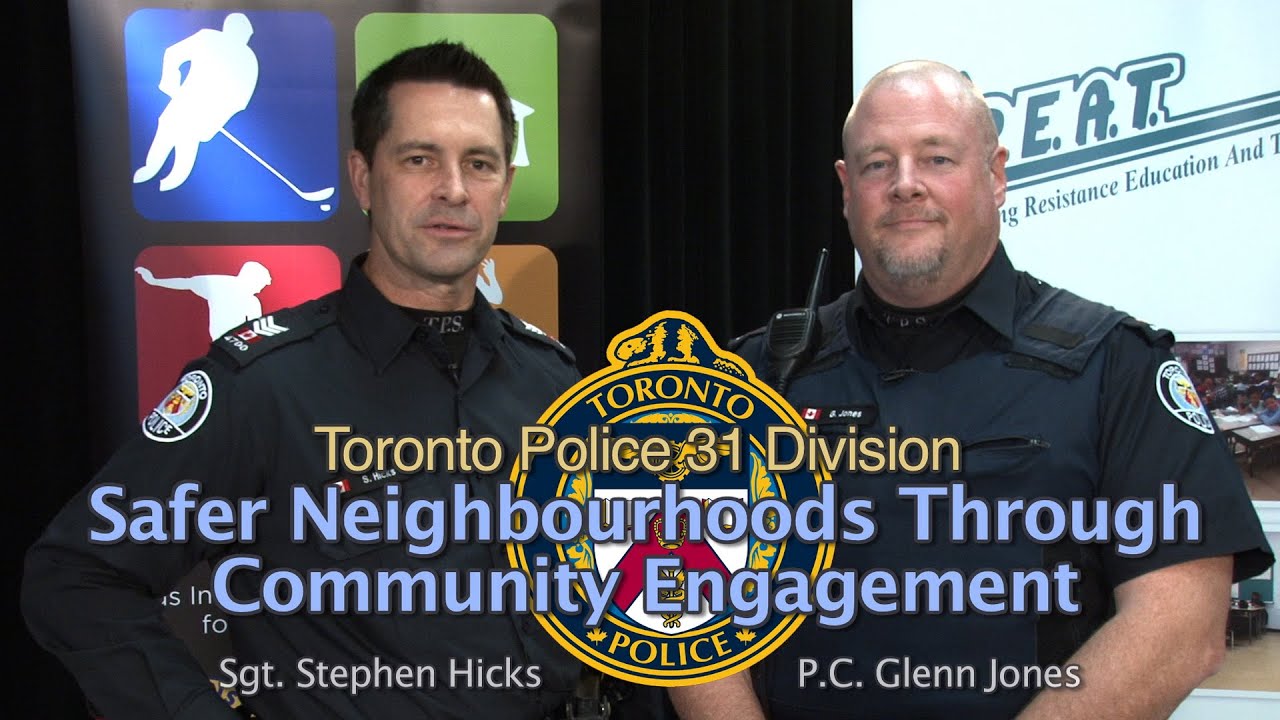 Sergeant Stephen Hicks and Constable Glenn Jones speak about the youth programs in 31 Division