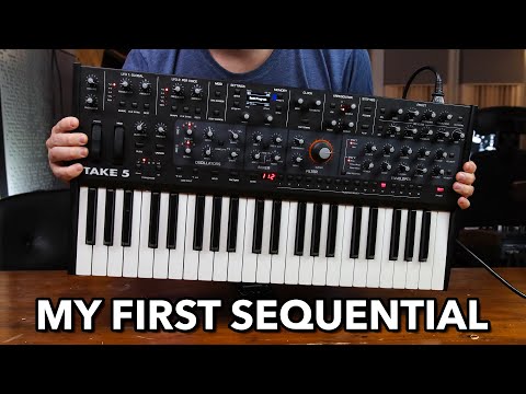 Sequential Take 5 Synthesizer // First Impressions, Sound Demos & Walkthrough (my first Sequential)