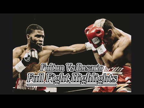Stephen Fulton Vs Luis Rosario Full Fight Highlights