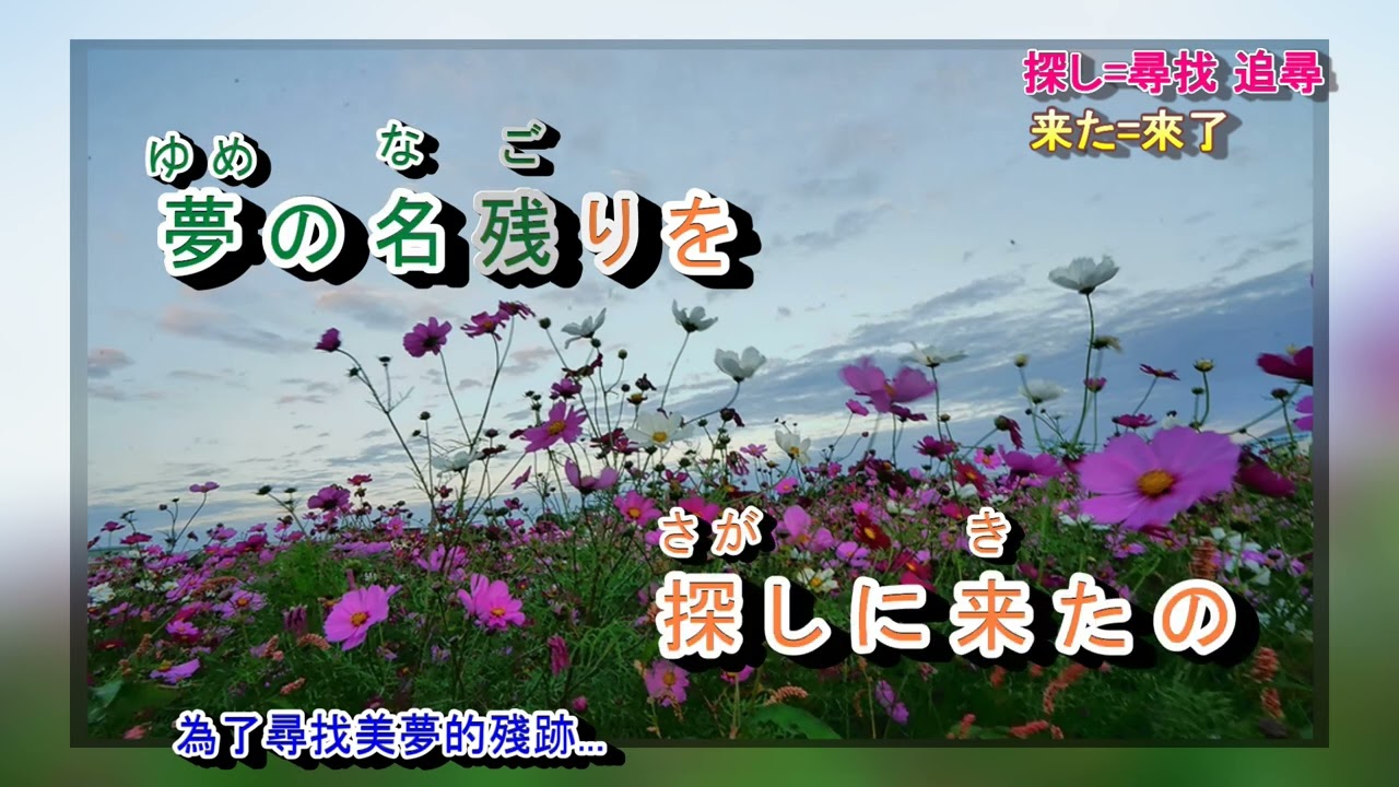 花びら慕情  藤あやこ 字義版