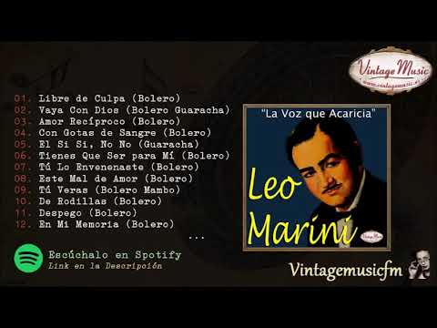 Leo Marini Boleros la voz que acaricia Colección iLatina #104 (Full Album/Album Completo).