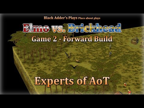 Experts of AoT: Forward Build - Elmo vs. Brickhead, Game 2 - Zeus vs. Odin - Age of Mythology: TT