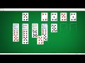 Microsoft Solitaire PC Game Draw 3 Mode Longplay