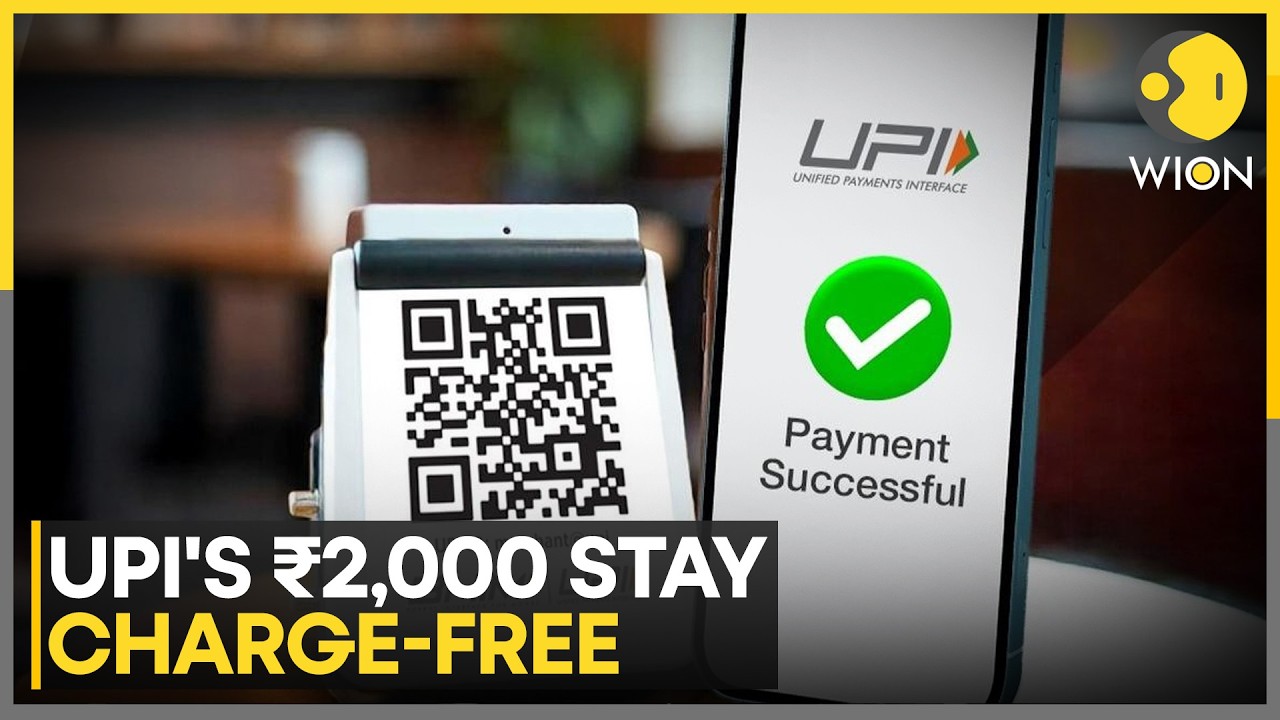 UPI's ₹2,000 Divide: Free For Millions, But Who Pays For India's Digital Revolution? | WION
