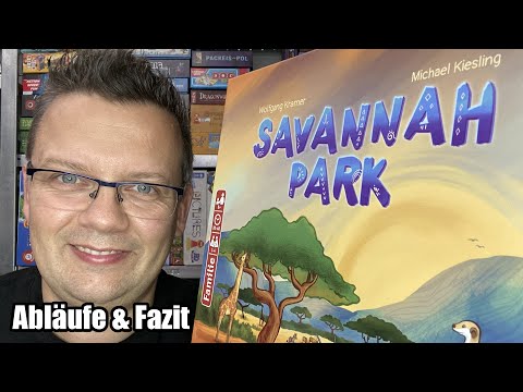 Savannah Park (Deep Print Games / Pegasus Spiele) - Family game for ages 8 and up