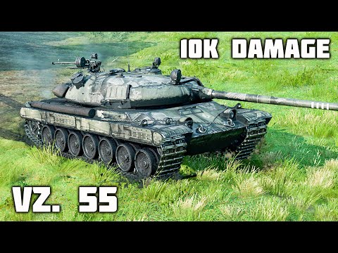 Vz. 55 WoT – 2Kills, 10K Damage