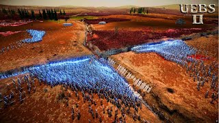 JEDI KNIGHTS, T-45s, KRATOS & NINJAS vs KHORNE BLOODLETTERS | Ultimate Epic Battle Simulator 2
