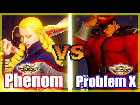 SFV CE 👊🏻 Phenom (Karin) vs Problem X (M.Bison) FT2
