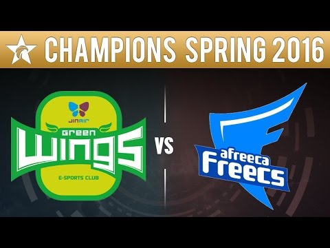 LOL JAG vs AFS Game 2 Highlights - Wild Card LCK Spring Playoffs 2016 - Jin Air Green vs Afreeca Fre