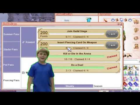 doing battlepass quest | Flyff Universe