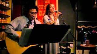 Jen Waters singing "Little Bit of Faith" at Hallenbeck's General Store and Cafe