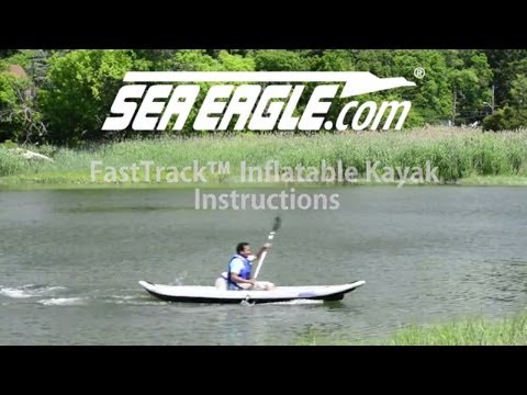 Sea Eagle FastTrack Angler 385FT Inflatable Kayak Deluxe Solo Package video poster
