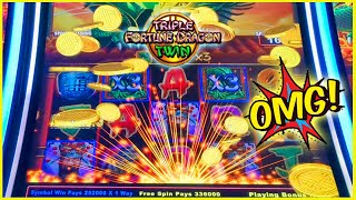 Download lagu Huge Shaker Handpay on Triple Fortune Dragon Twin mp3