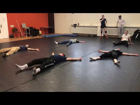 FLOOR WORK TECHNIQUE | contemporary dance by Aleksei Terentev