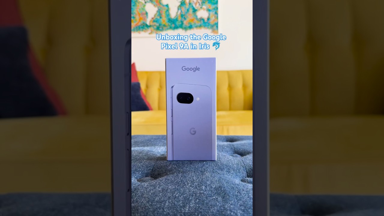 Unboxing the Google Pixel 9A in Iris