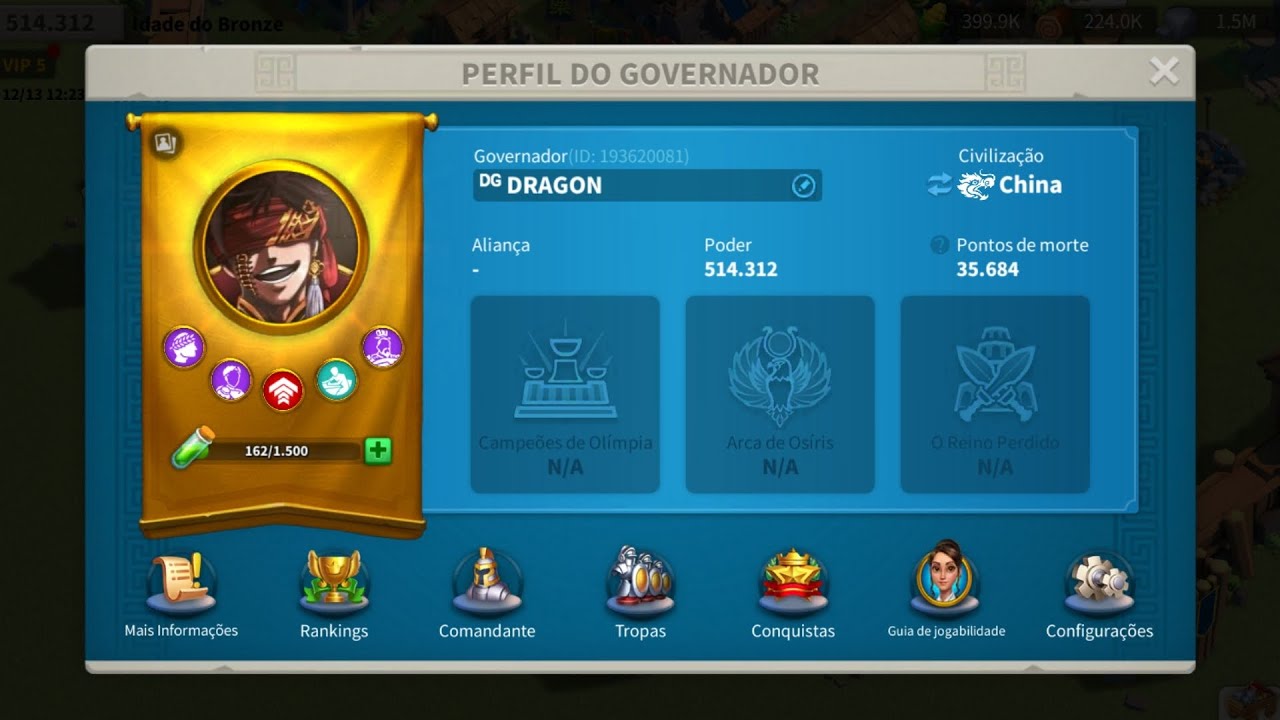 SUBA PRA 500K DE PODER HOJE NO JUMP! RISE OF KINGDOMS ( DUCK GANG )