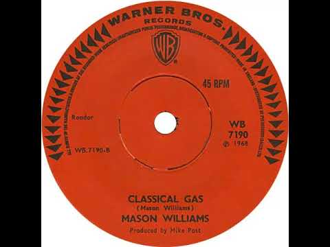 UK New Entry 1968 (187) Mason Williams - Classical Gas