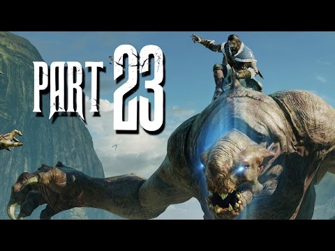 Middle Earth Shadow of Mordor Walkthrough Part 23 - RIDING A GRAUG - Hunting Partners
