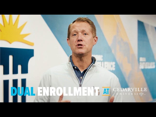 Thumbnail for video titled: Affordable College Credit for Christian Schools | Cedarville University Dual Enrollment