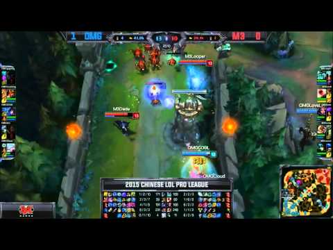 OMG Cool Ahri VS M3 Dade Leblanc Game 2 Highlights   2015 Spring LPL W8D2 League of Legends