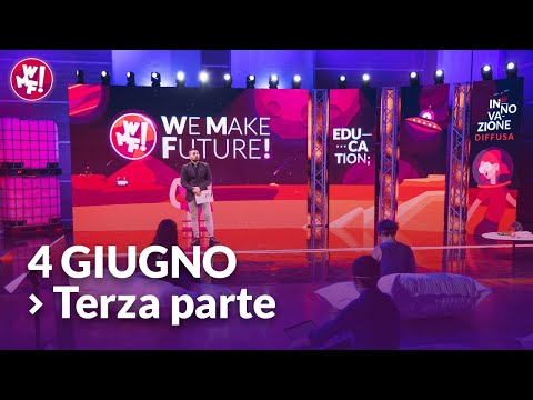 Cosmano Lombardo, CEO Search On e Ideatore WMF, apre la terza sessione del Mainstage del 4 giugno