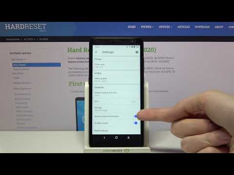 How to Enable Camera Shutter Sound in ALCATEL 1B 2020 – Manage Camera Sounds