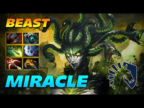 MIRACLE MEDUSA BEAST - Dota 2 Pro Gameplay