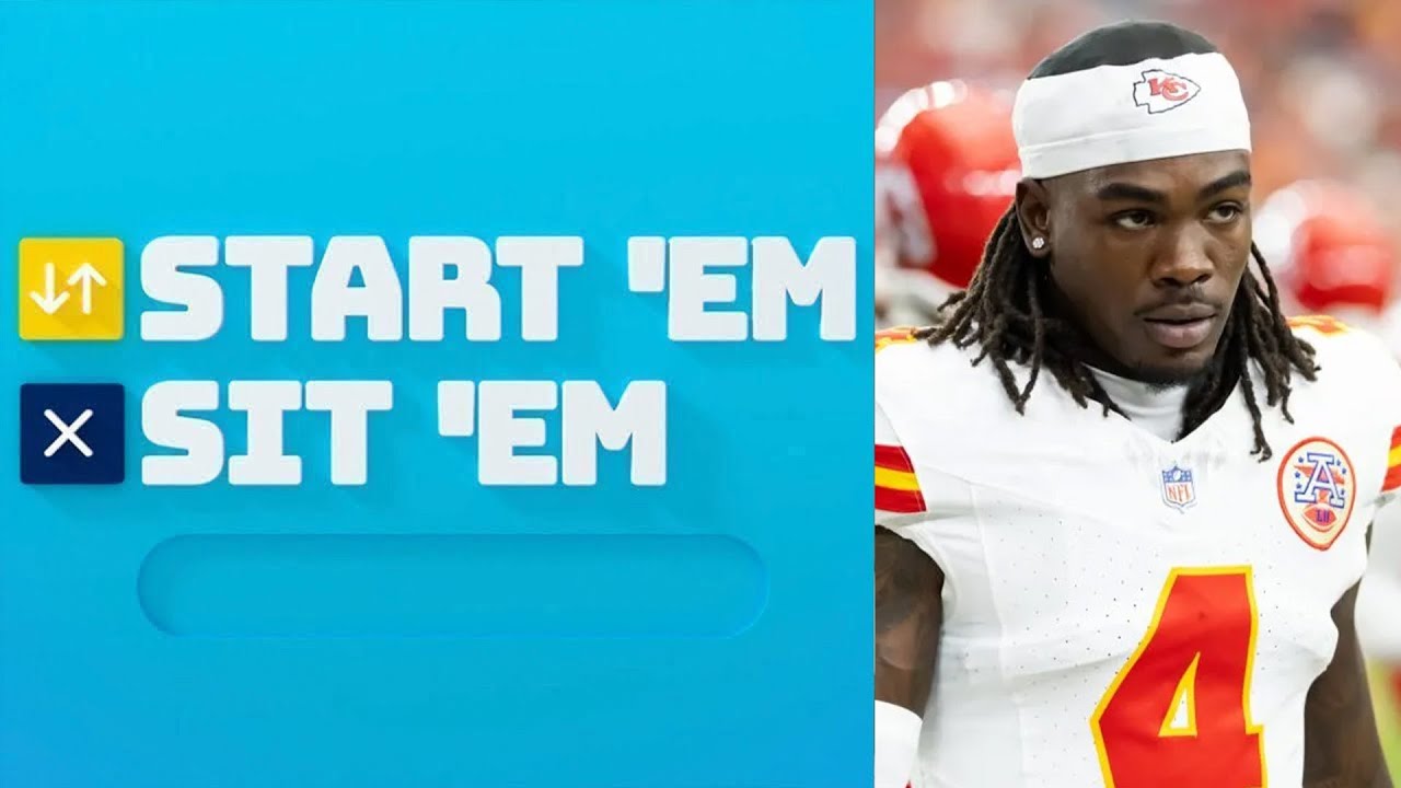 Start 'Em, Sit 'Em Week 7  | NFL Fantasy Live