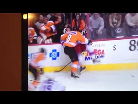 Grossman hits gaborik