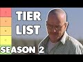 Breaking Bad Season 2 TIER LIST Retrospective Recap