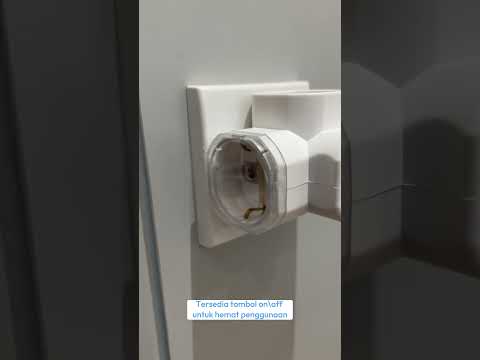 Gambar Krisbow Steker T-arde 3 Arah Dengan Switch - Putih