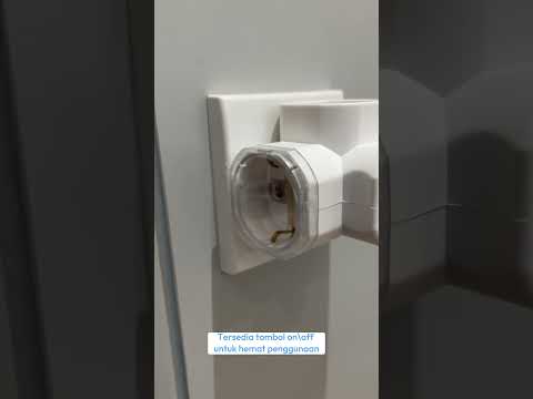 Gambar Krisbow Steker T-Arde 3 Arah Dengan Switch - Putih