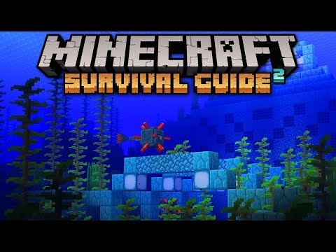 Raiding an Ocean Monument! ▫ Minecraft Survival Guide (1.18 Tutorial Let's Play) [S2 E38]