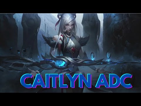 Partida con Caitlyn ADC 🎯 vs Ashe y Lux en bot lane | League of Legends en Español