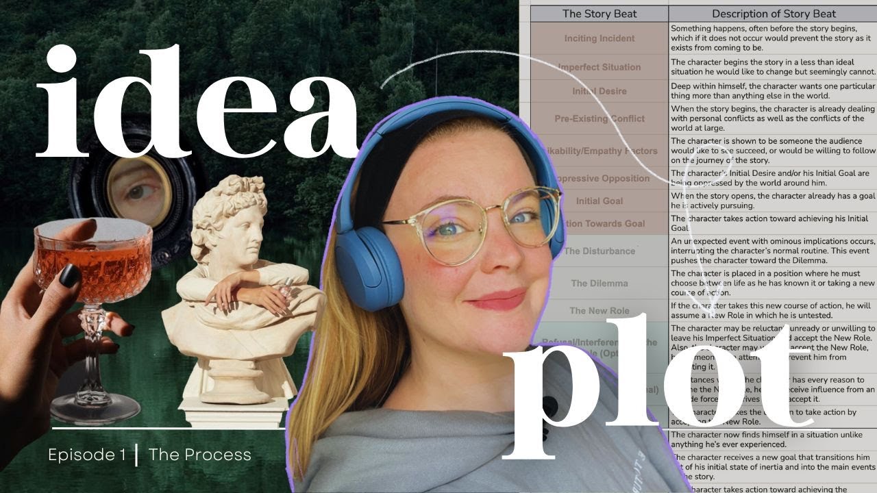 Turning my IDEA into a PLOT 💗 Let's Write a Book! ✍️ Episode 1: The Process